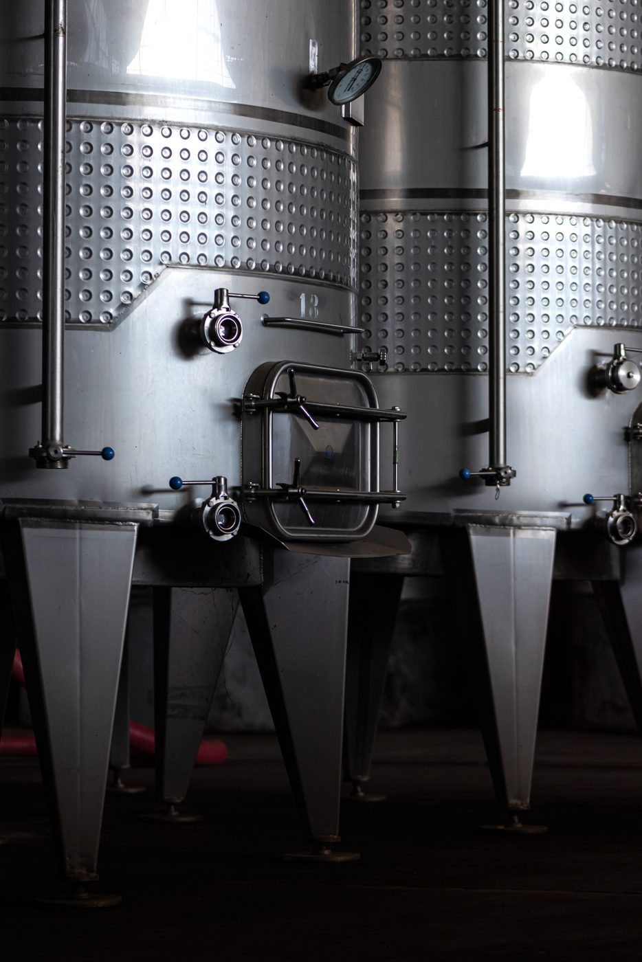 Bodega Viña Casanueva — tanques de fermentación